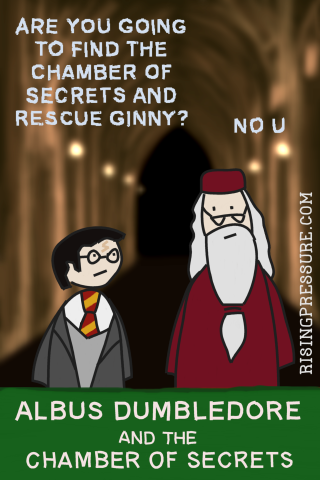 Albus Dumbledore and the Chamber of Secrets